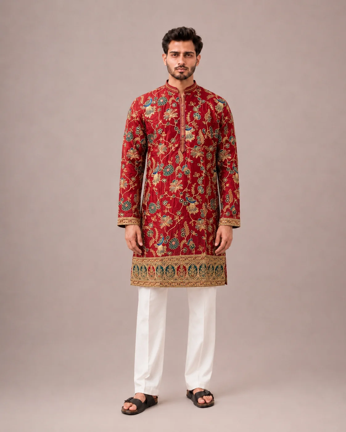 Embroidered Kurta Set